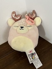 Squishmallow 3.5" Justice Exclusive Ivy the Deer Chocolate scented RARE!
