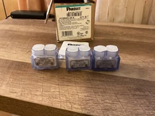 (3) Panduit PCSB2/0-2S MultiTap Mechanical Lug Clear PVC Insulation 2Port(M-242)