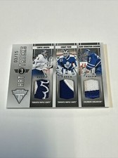 2011-12 Panini Titanium Hat Tricks Memorabilia /15 Curtis Joseph Grant Fuhr