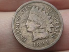1894 Indian Head Cent Penny, Fine Details