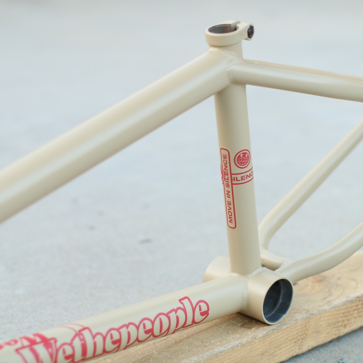 WE THE PEOPLE BMX TRIGGER BICYCLE FRAME TAN CULT WTP SUNDAY | eBay