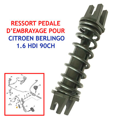 2セット Ressort de Rappel Pédale d'Embrayage Débrayage pour CITROEN