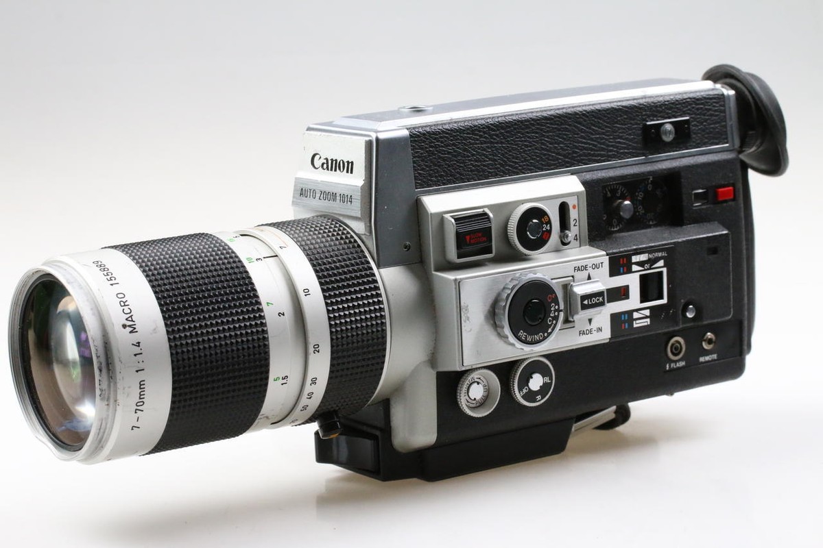 CANON Auto Zoom 1014 electronic Super-8 Filmkamera - SNr: 151705