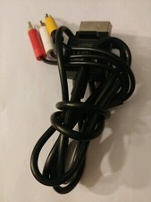 Genuine Official OEM Microsoft XBOX 360 S Slim Composite AV Audio Video Cable