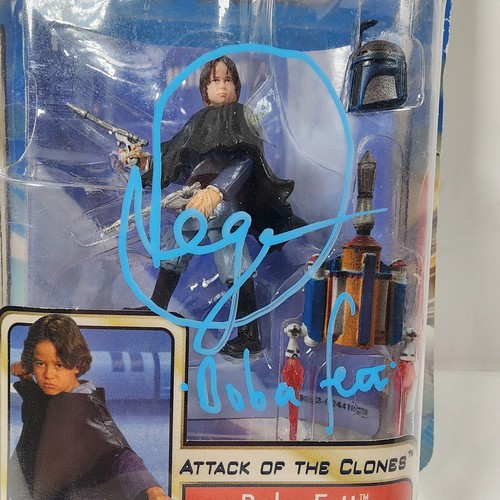 Boba Fett Kamino Escape Star Wars Attack of the Clones Hasbro FIRMADO POR D. LOGAN - Imagen 2 de 6