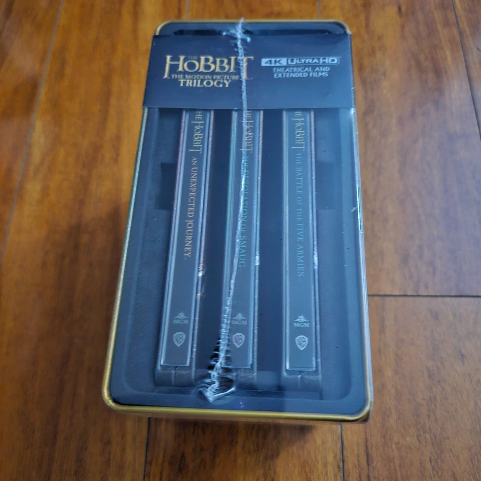 The Hobbit: The Motion Picture Trilogy 4K Blu-ray Extended Steelbook Collection Foto 3 de 3