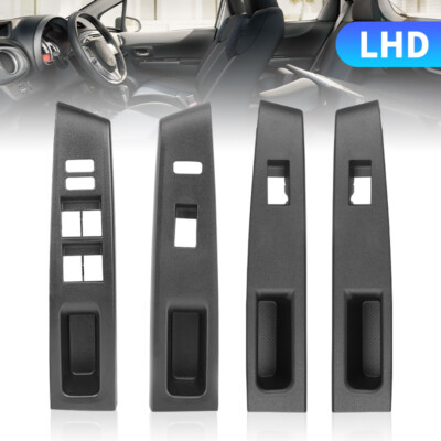 LHD Door Window Switch Cover Bezel Panel For 2012-2014 Toyota Vitz