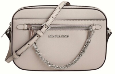 Michael Kors Tasche Bag JET SET ITEM LG EW ZP CHAIN XBDY Leder light sand neu
