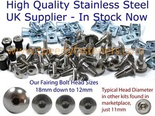 Pour Suzuki Rg 125 RG125F Gamma 1992-1996 Inox Tête de fourche & pare-brise