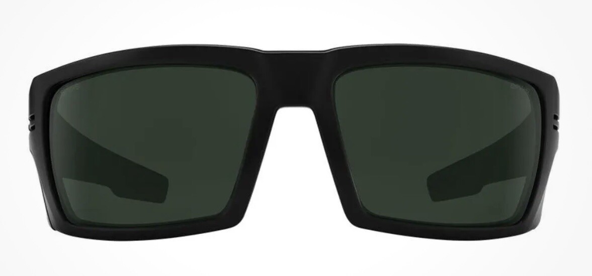 (取寄) スパイ リーバー Spy Optic Rebar Ansi Matte Black Happy Gray Green Polar Spy Optic REBAR ANSI Sunglasses - Matte Black / HAPPY Gray Green