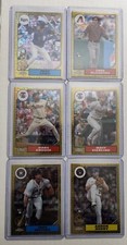 2022 Topps Series 2 1987 35TH Anniversary Chrome MOJO Refractor 6 RC Card Lot 