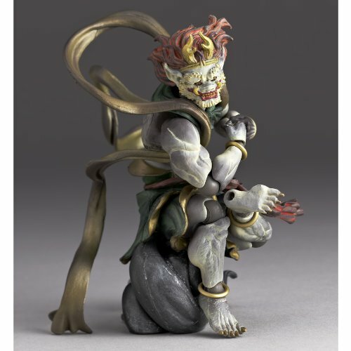 Kaiyodo Revoltech Takeya 雷神 Raijin Non-scale action figure from