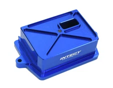 Blue Billet Machined Receiver Box Enclosure Cover for Traxxas XRT & X-Maxx 7724