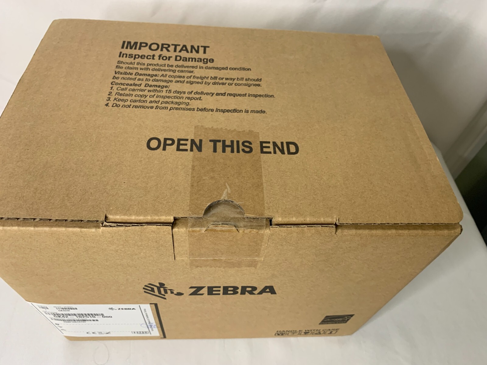 Zebra Gk420t 203dpi Label Direct Thermal Printer New GK42102510000
