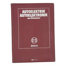 Book car electrics car electronics on gasoline engine-Bosch Deutsch 1. Editio...