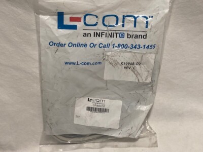 L-Com SP66365 Hi Flex Mini USB to Mini USB Cable B5M/B5M 3m - NEW FAST SHIPPING