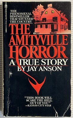 Vintage 1978 The Amityville Horror Mass Market Paperback by Jay Anson