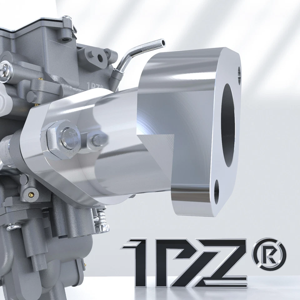 Junta de arranque colector de admisión de carburador de aluminio CNC para Yamaha Big Bear 350 YFM350 OEM Foto 4 de 4