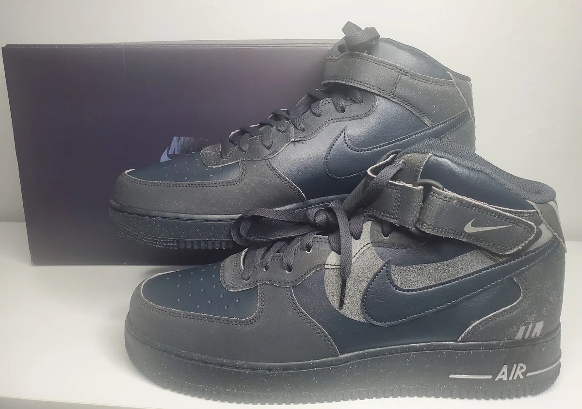 Air force one mid noir sale
