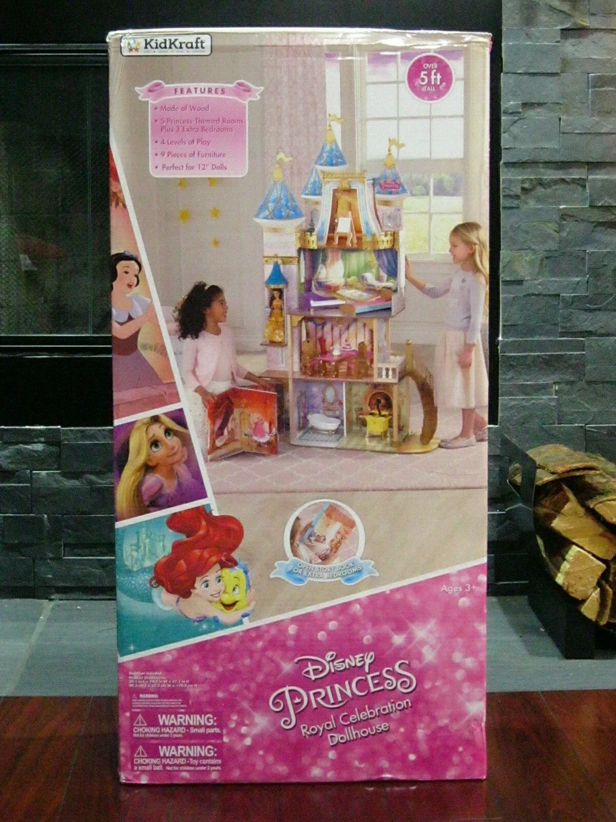 Kidkraft disney princess royal celebration dollhouse online