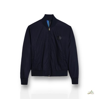 Dunhill Ellen Carey Wende Bomberjacke schwarz Größe XL DU22RH004CP001