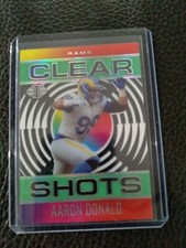 2021 Illusions - AARON DONALD - Clear Shots - Emerald SP - Rams #CS4