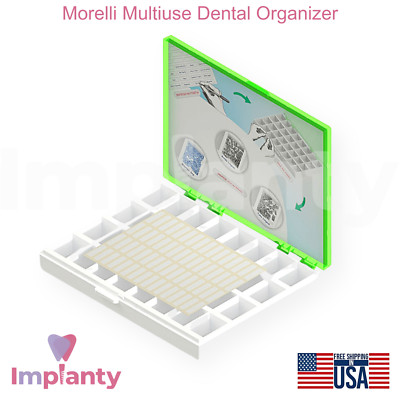 Morelli Multiuse Dental Organizer Easy Identification 0rthodontic Storage