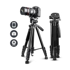 UBeesize 67  Camera Tripod with Travel Bag, Cell Phone Tripod with Wireless R...