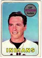 1969 Topps #571 Cap Peterson Cleveland Indians