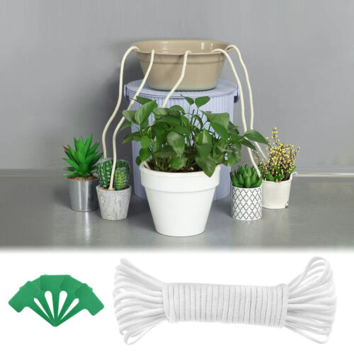 1/4 Inch Self Watering Capillary Wick Cord Watering Plants While On Vacation