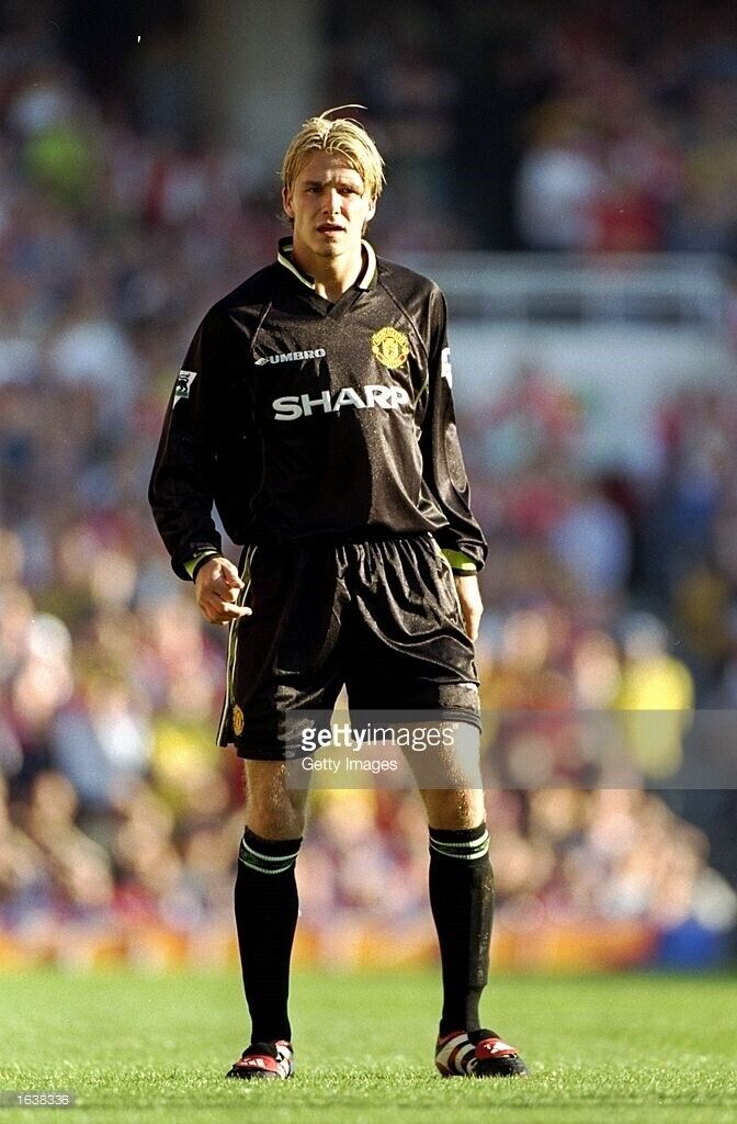 1998-99 Manchester United Third L/S No.7 BECKHAM 98-99 MUFC 1998-99 Manchester United Third L/S No.7 BECKHAM 98-99 MUFC