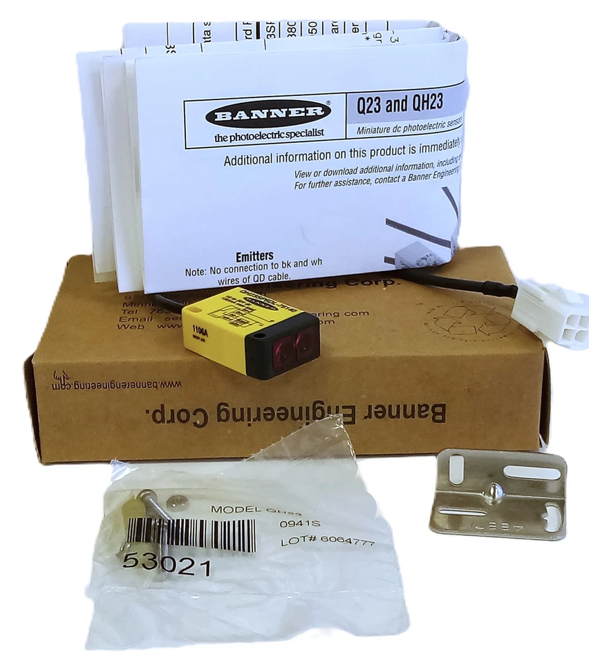 Banner Engineering QH23SP6DL-76140 10-30VDC Photoelectric Sensor - Image 2 of 4