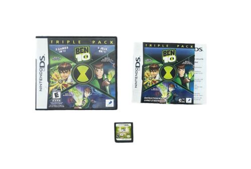 Ben 10: Triple Pack (Nintendo DS, 2011) COMPLETE, TESTED, Free Shipping