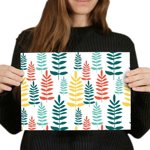 A4 - Pretty Tree Pattern Forest Nature Poster 29.7X21cm280gsm #46213 | eBay