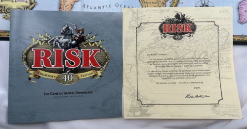 Risk 40th Anniversary Collectors Edition by Parker Brothers Complete Great Cond - 第 4/10 張圖片