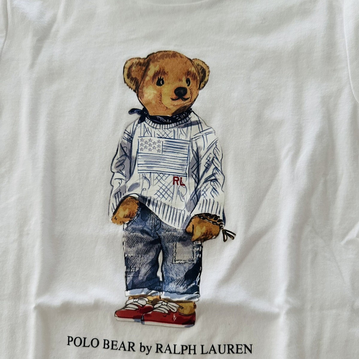 Polo Ralph Lauren Polo Bear Tシャツ キッズ150 Polo Ralph Lauren Polo Bear Snorkel T Shirt Boys Size 5 Kids