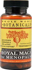 Whole World Botanicals Royal Maca for Menopause 600 mg - 60 Vegetarian Capsules