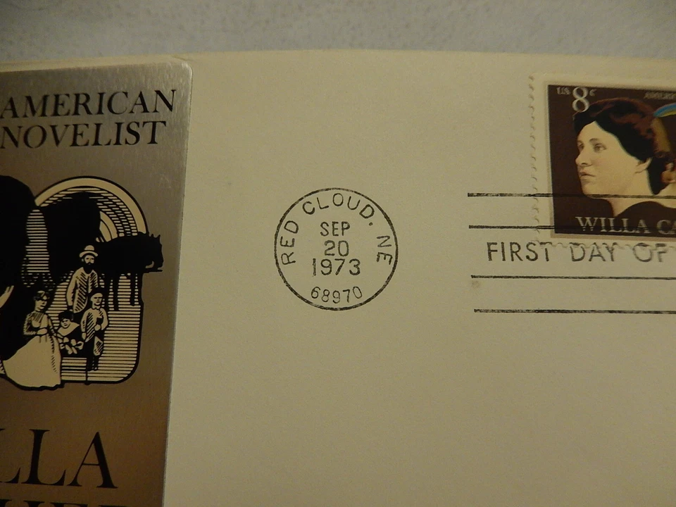 WILLA CATHER STAMP FIRST DAY ISSUE - Image 3 of 4