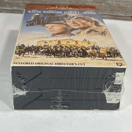 "The Alamo" (1960) John Wayne - 2 VHS Set - Brand New Sealed - Picture 5 of 6