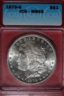 1879 S- ICG MS65 MORGAN SILVER DOLLAR #B48939