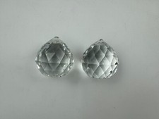 Clear Crystal Ball 40mm 1.57" Prism Sun Shine 2 Catcher Rainbow Pendants Makers