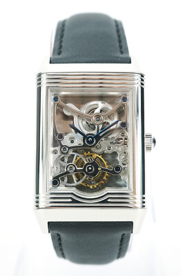 Jaeger-LeCoultre Reverso Platinum Tourbillon Men's Watch Limited