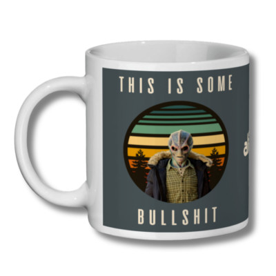 Resident Alien Tasse TV Serie Harry This Is Some Bullsh*t lustiges Zitat Geschenk Papa