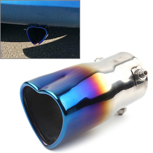 Oem Exhaust Replacement Blue Roasted Dual Exhaust Pipe Tip – Stainless Steel Muffler Tail For Car/SUV, 6.24cm Diameter, OXILAM Exhaust Pipe Tip Dual - Foto 10