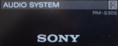 Sony RM-S160, Original Audio System - Remote Control Unit, Fernbedienung RMS160 - Afbeelding 6 van 10