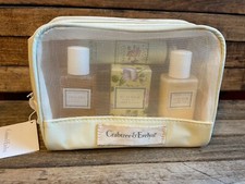 Crabtree Evelyn Summer Hill Travel Kit Gift Set Body Lotion Hand Therapy Bath