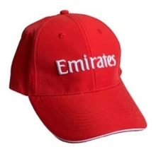 NWT Emirates Fly Better Red Hat adjustable strap