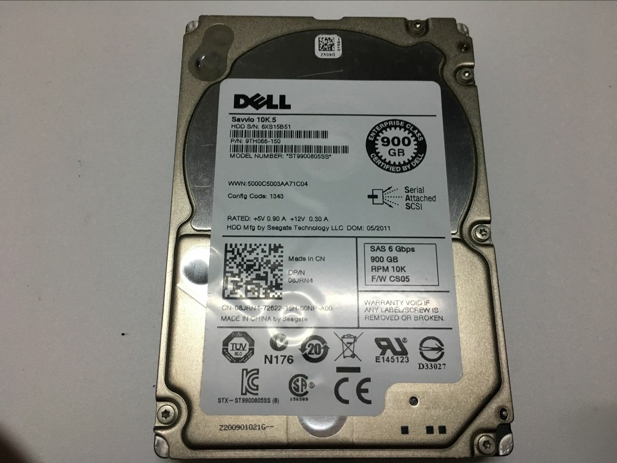 Hd Sas Dell 900gb 2,5 10k St9900805ss 08jrn4 Com Nfe - Escorrega O Preço - Foto 2