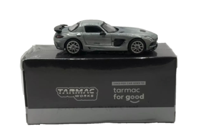 1/64 Mercedes Benz SLS AMG Black Series 2020 Silver by Tarmac