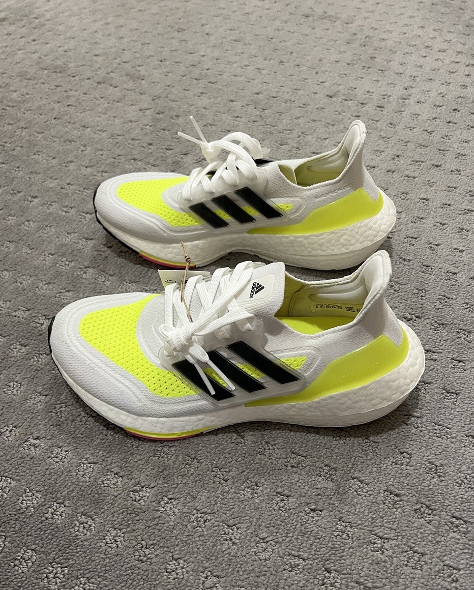 adidas ULTRABOOST 21 ネオンイエロー 280 J adidas ULTRABOOST 21 ネオンイエロー 280 J - メルカリ